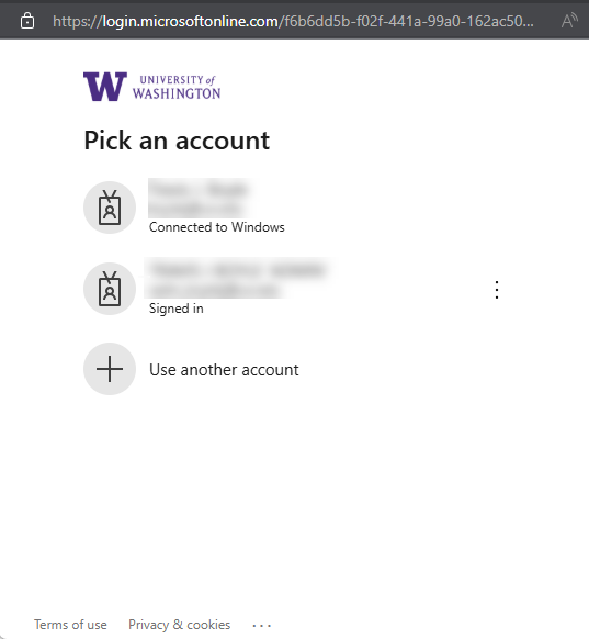 A screenshot of the authentication window.