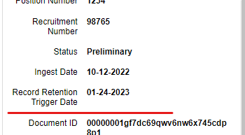 Screenshot of Demo Personnel records showing re-index change window
