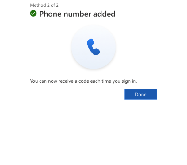 adding phone number
