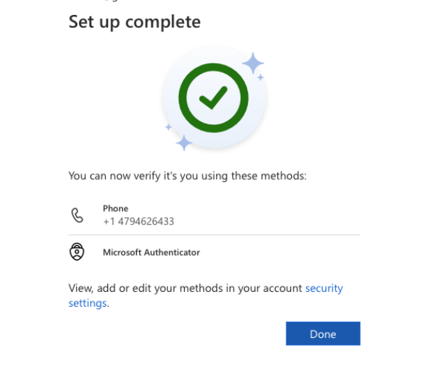 authenticator setup