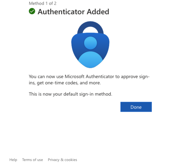 adding authenticator